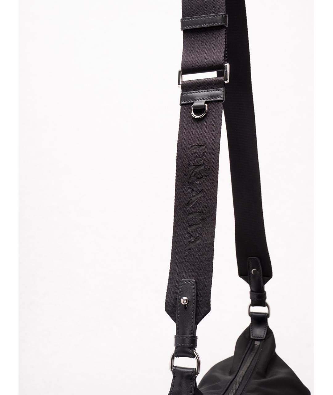 PRADA Черная синтетическая сумка на плечо, фото 4