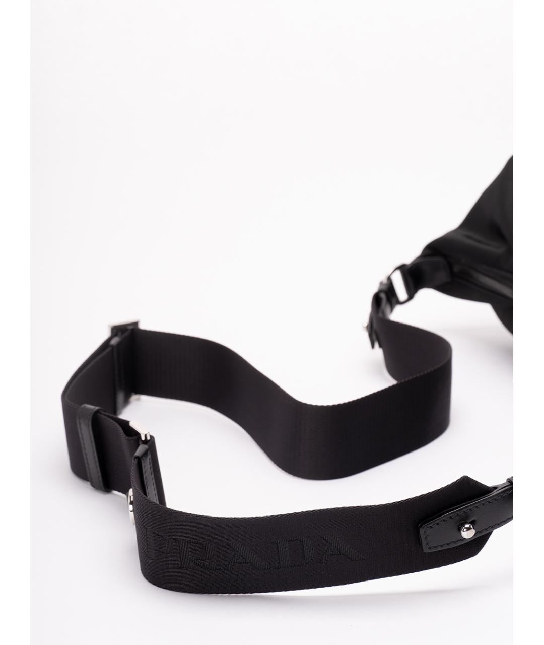 PRADA Черная синтетическая сумка на плечо, фото 5