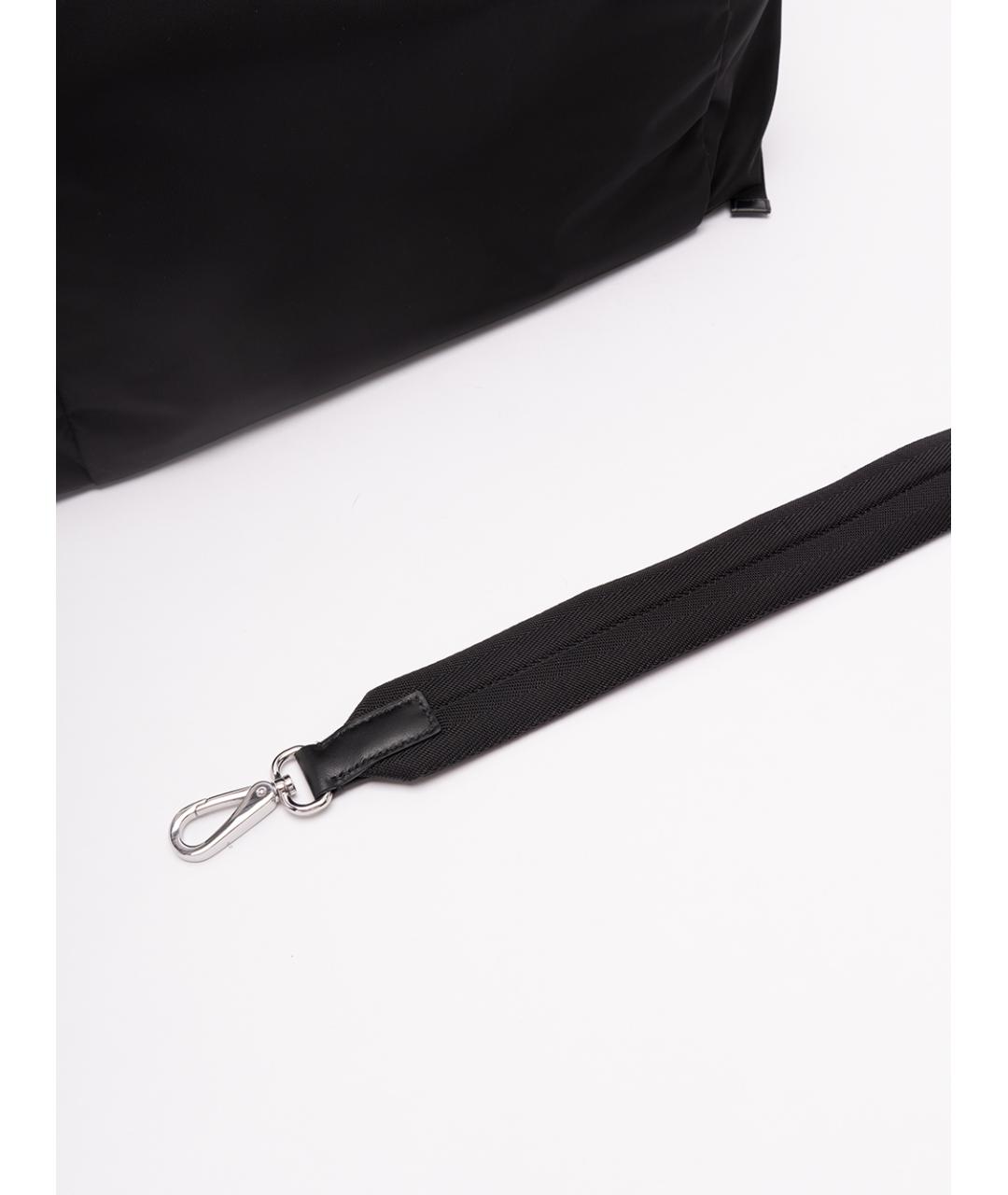 PRADA Черная синтетическая сумка на плечо, фото 6