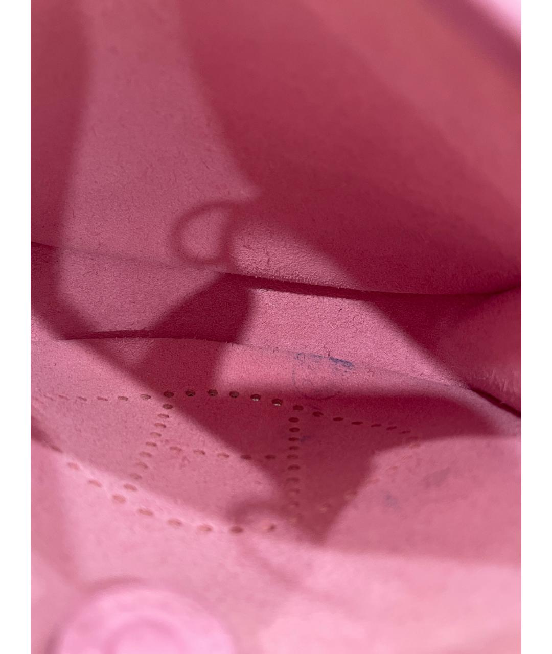 HERMES Розовая кожаная сумка через плечо, фото 7