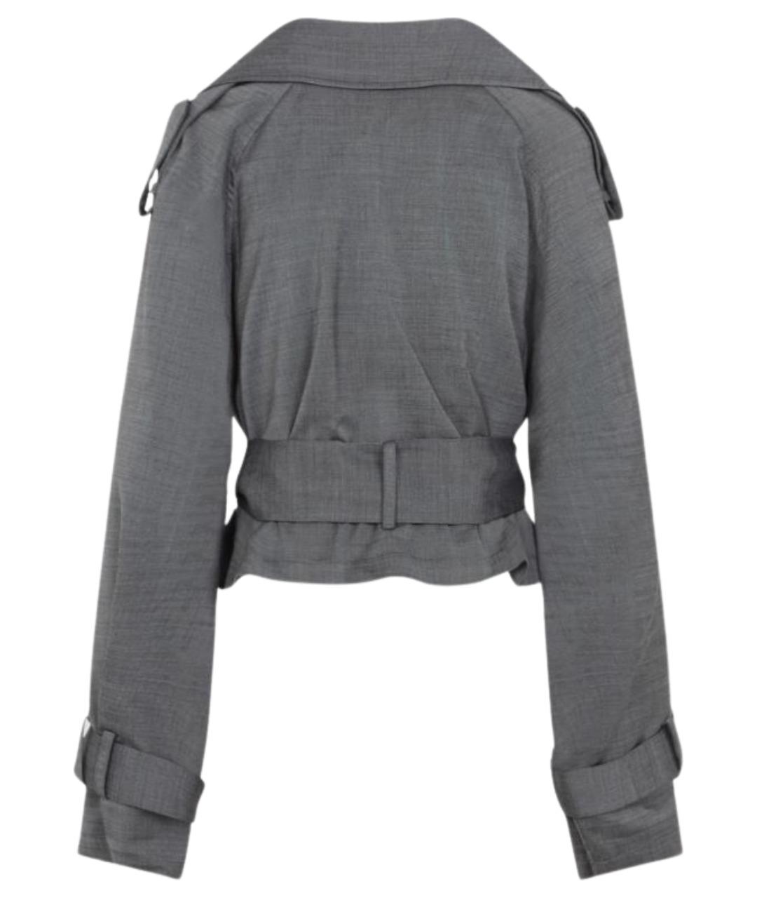 THE FRANKIE SHOP Серый жакет/пиджак, фото 2