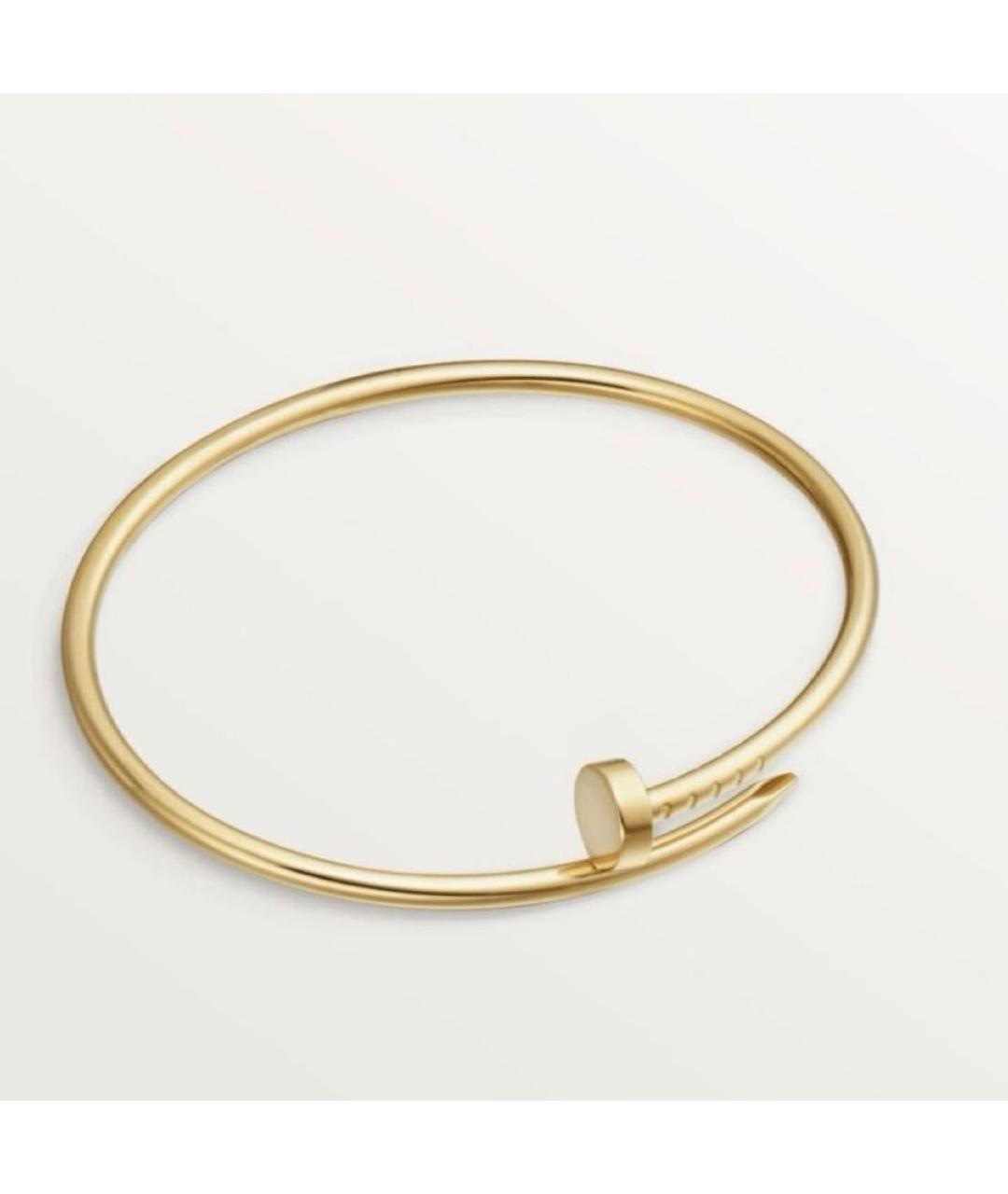 CARTIER Желтый браслет из желтого золота, фото 2