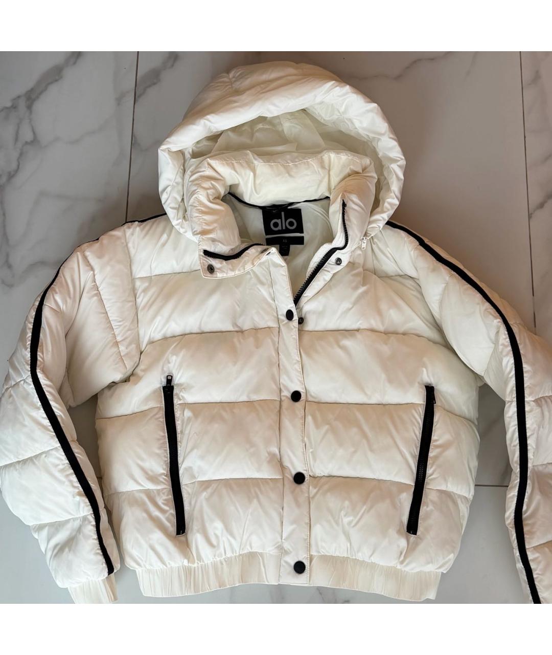 ALO YOGA Белая куртка, фото 4