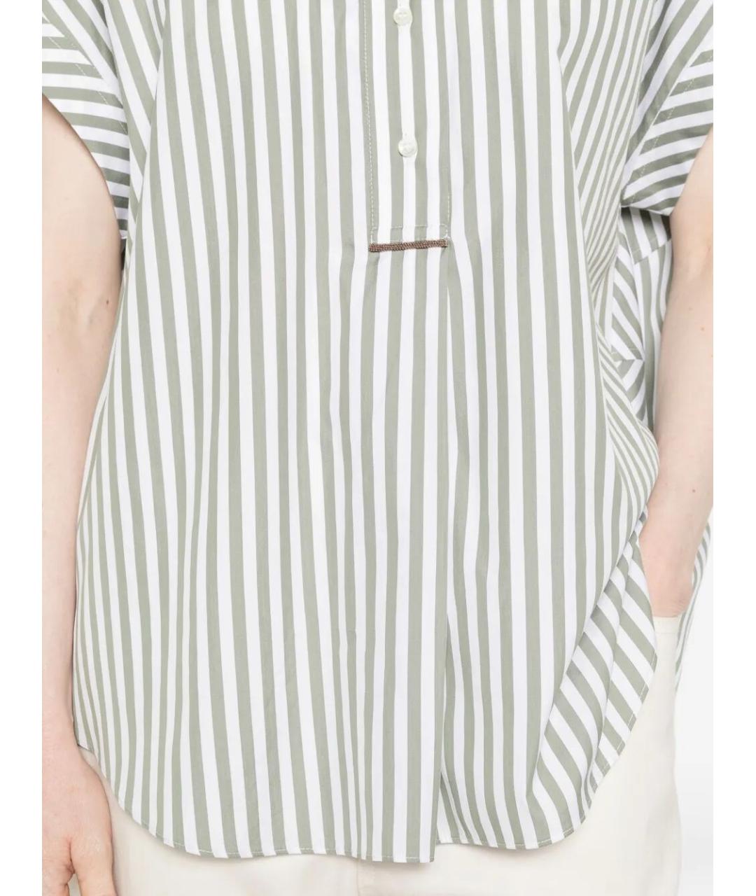 BRUNELLO CUCINELLI Мульти хлопковая рубашка, фото 4