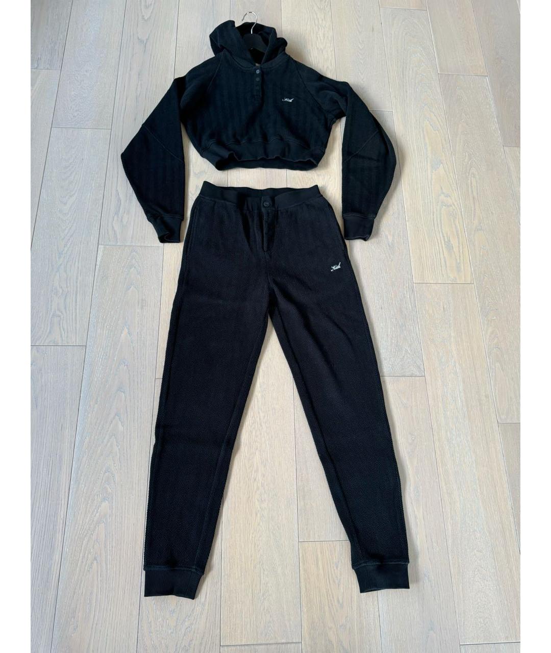 KITH Черный велюровый спортивные костюмы, фото 5