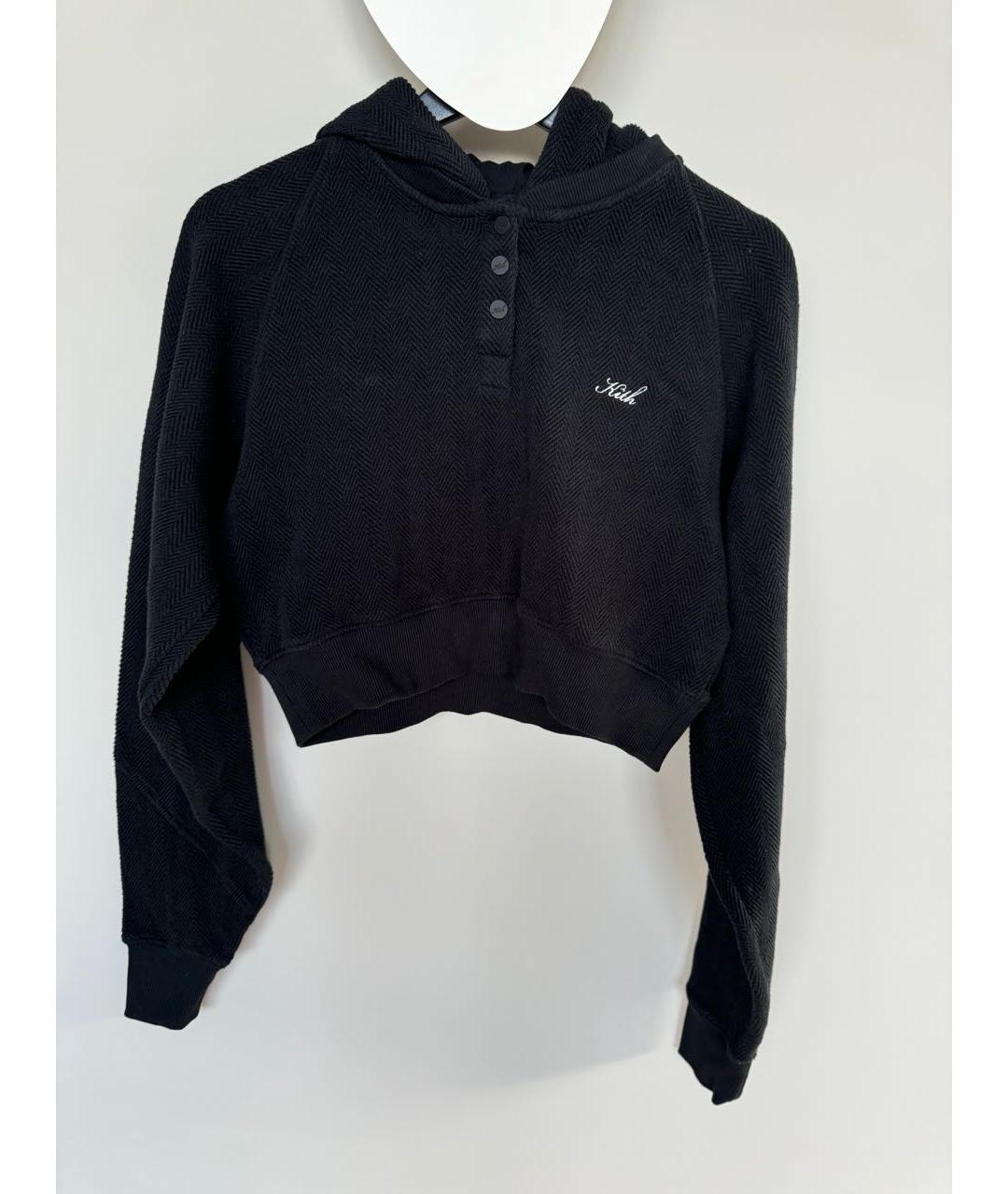 KITH Черный велюровый спортивные костюмы, фото 3