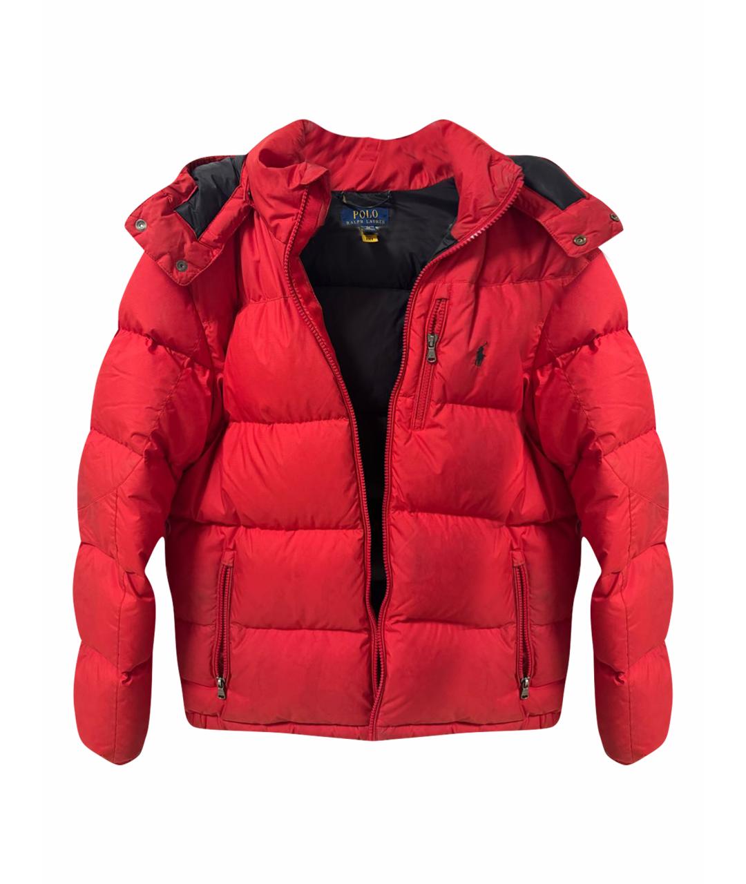 POLO RALPH LAUREN Красный пуховик, фото 1