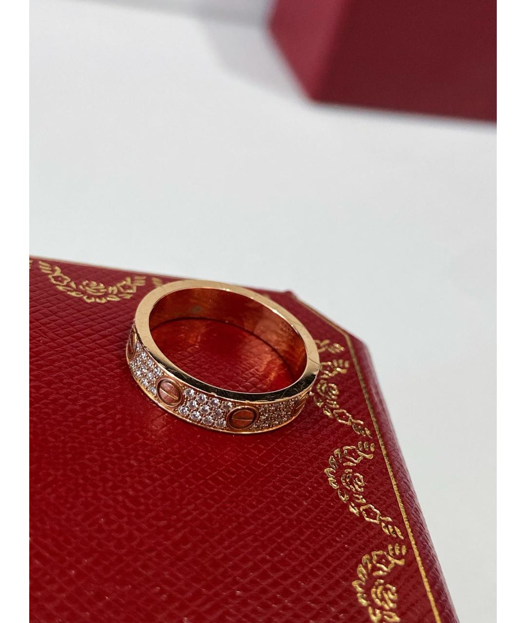 CARTIER Золотое кольцо из розового золота, фото 5