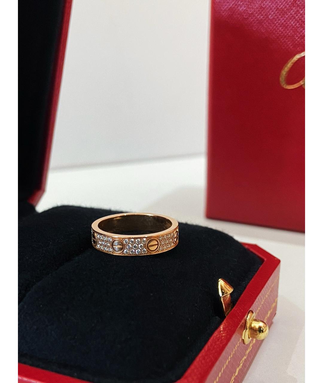 CARTIER Золотое кольцо из розового золота, фото 3