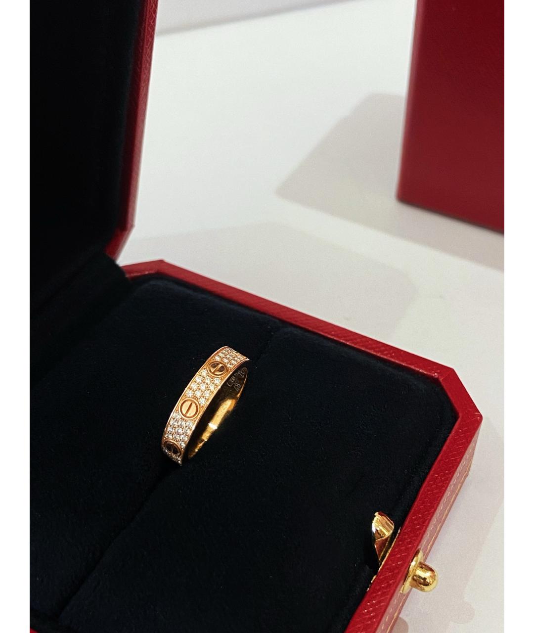 CARTIER Золотое кольцо из розового золота, фото 2