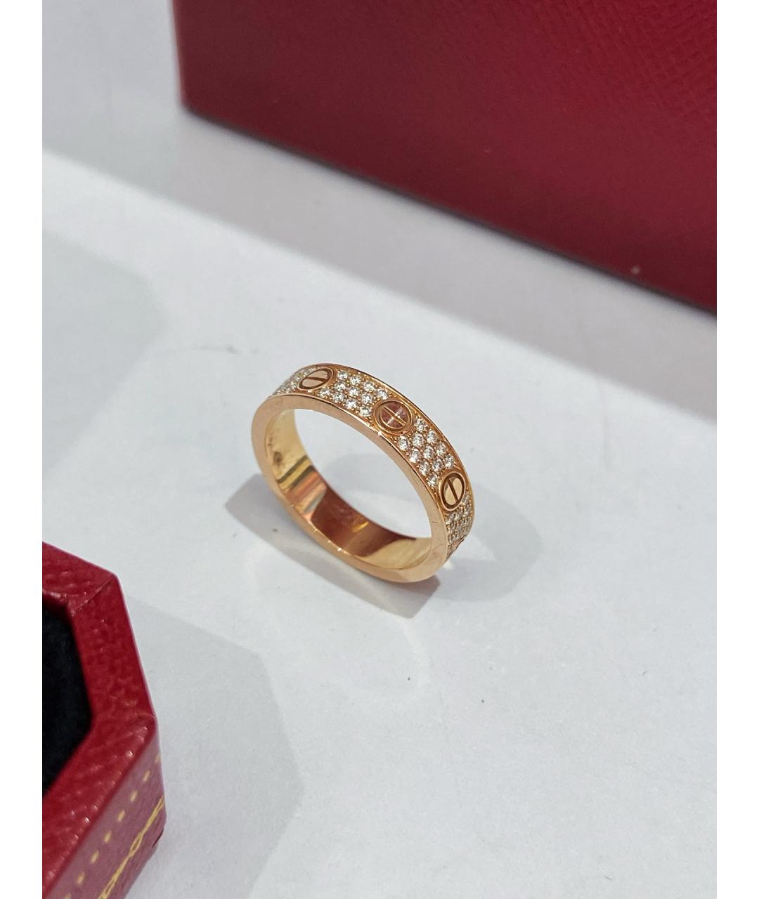 CARTIER Золотое кольцо из розового золота, фото 9