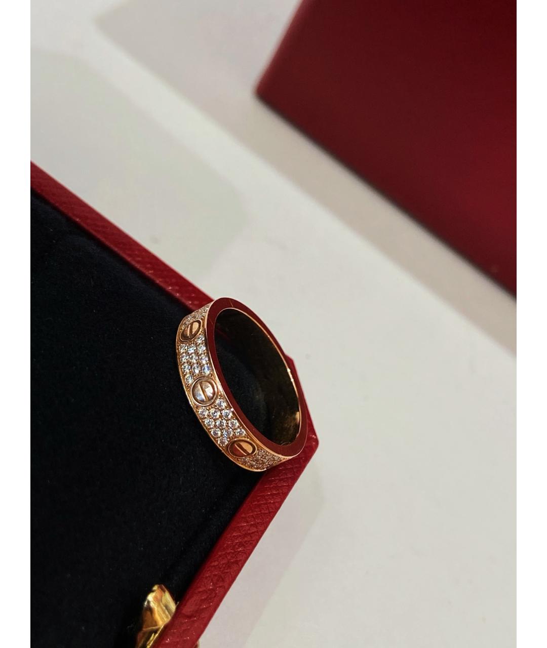 CARTIER Золотое кольцо из розового золота, фото 4