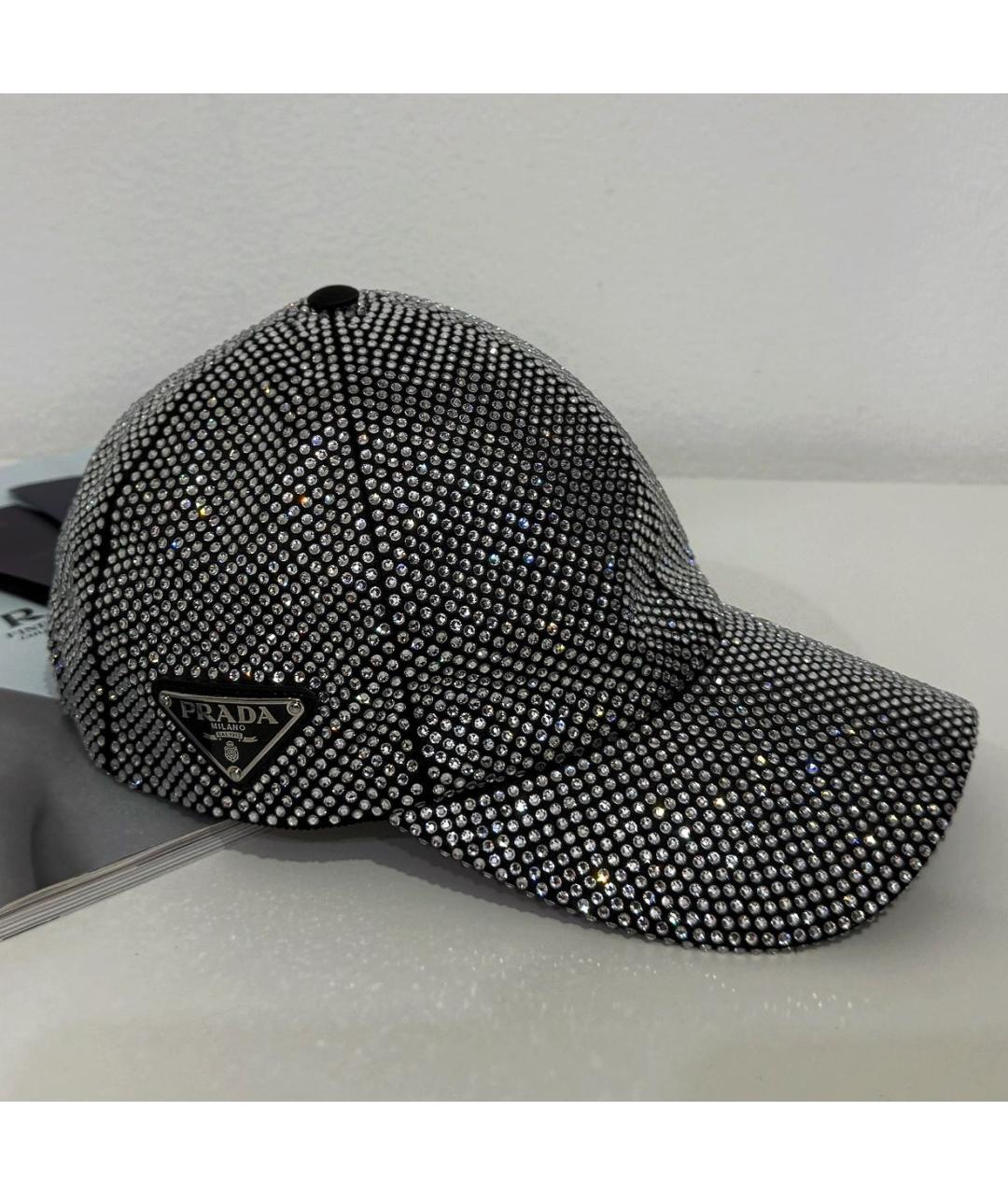 PRADA Серебряная кепка, фото 3