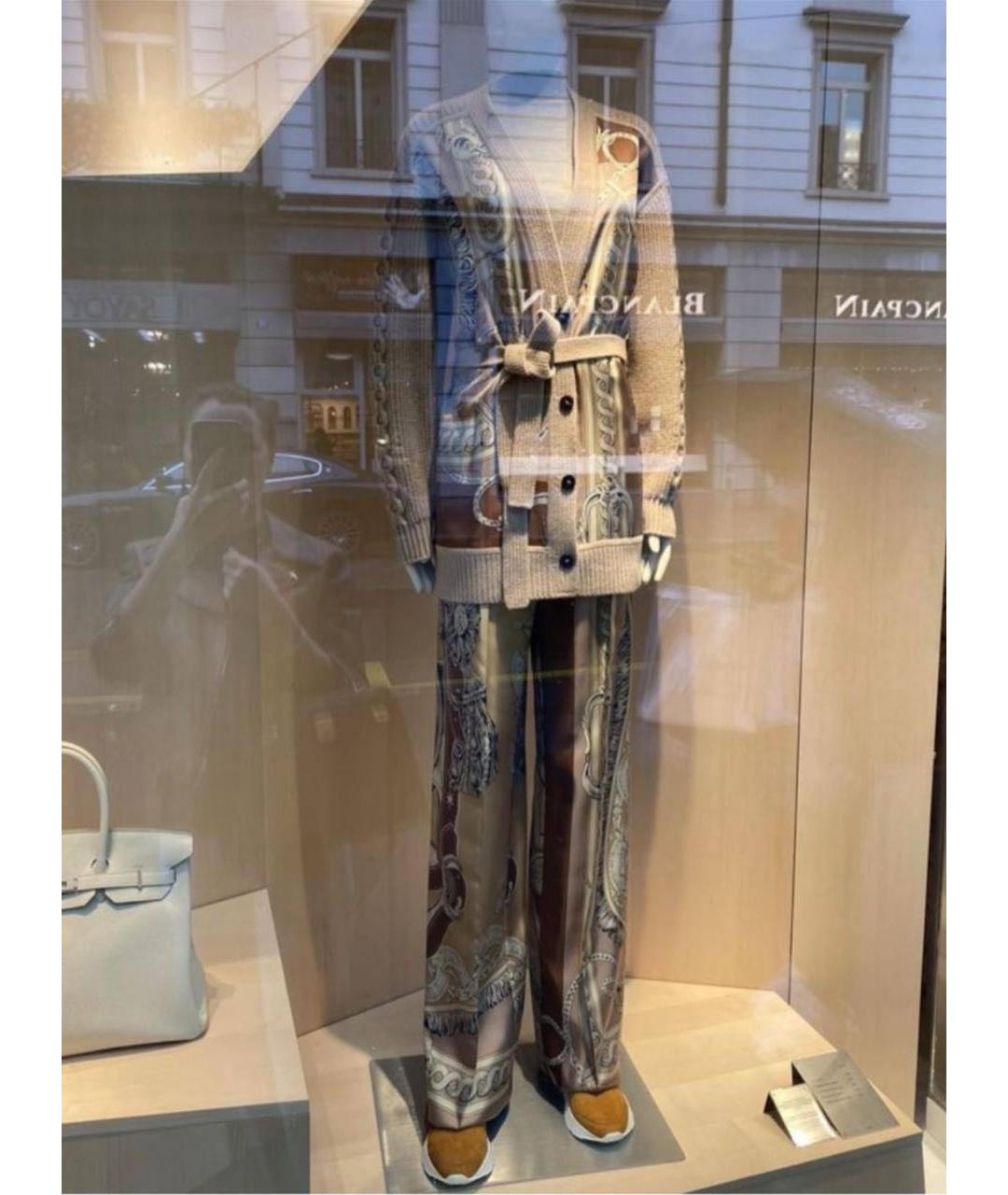 HERMES Бежевый кардиган, фото 3