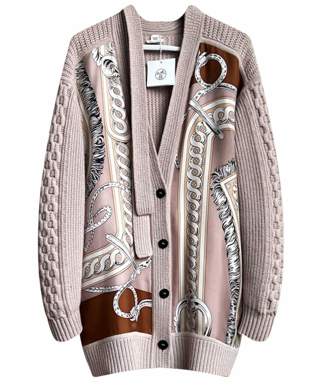 HERMES Бежевый кардиган, фото 1