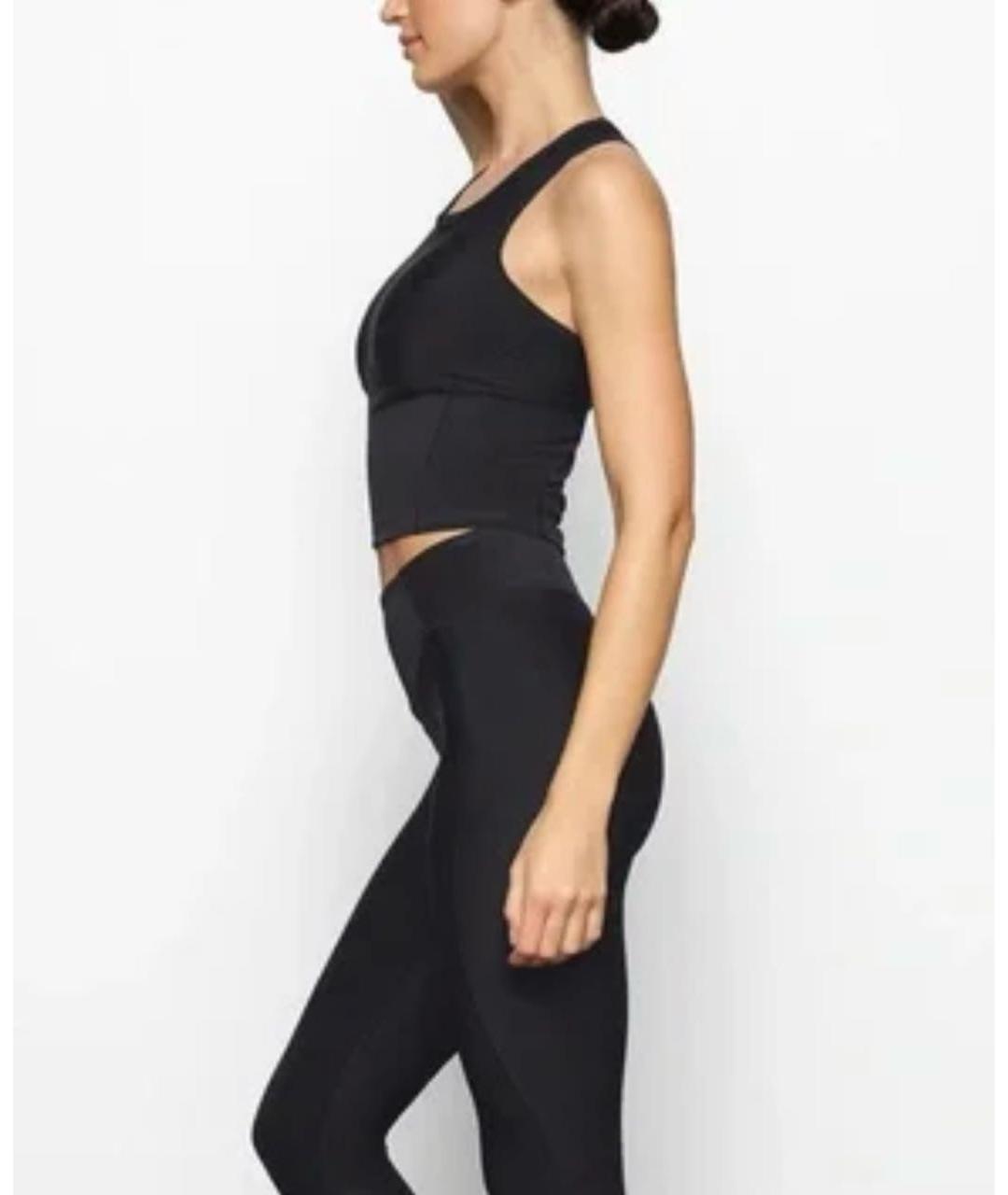 SKIMS Черная майка, фото 3