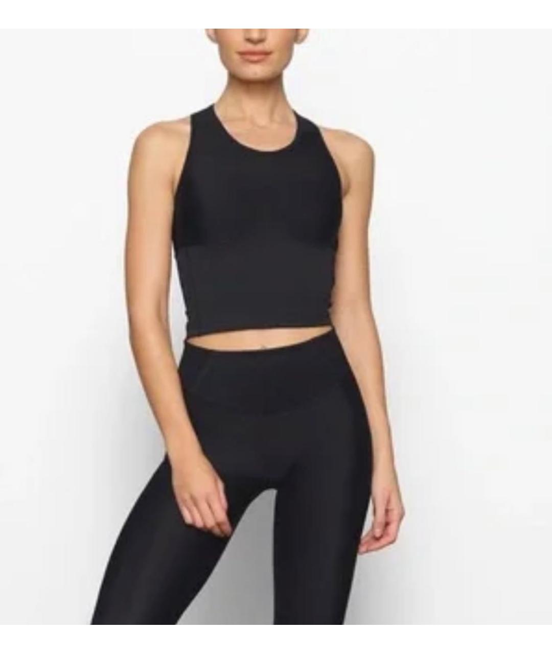 SKIMS Черная майка, фото 2