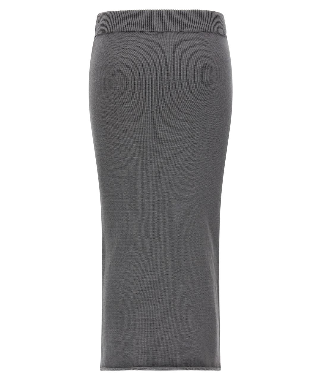 entire studios Серая хлопковая юбка миди, фото 1