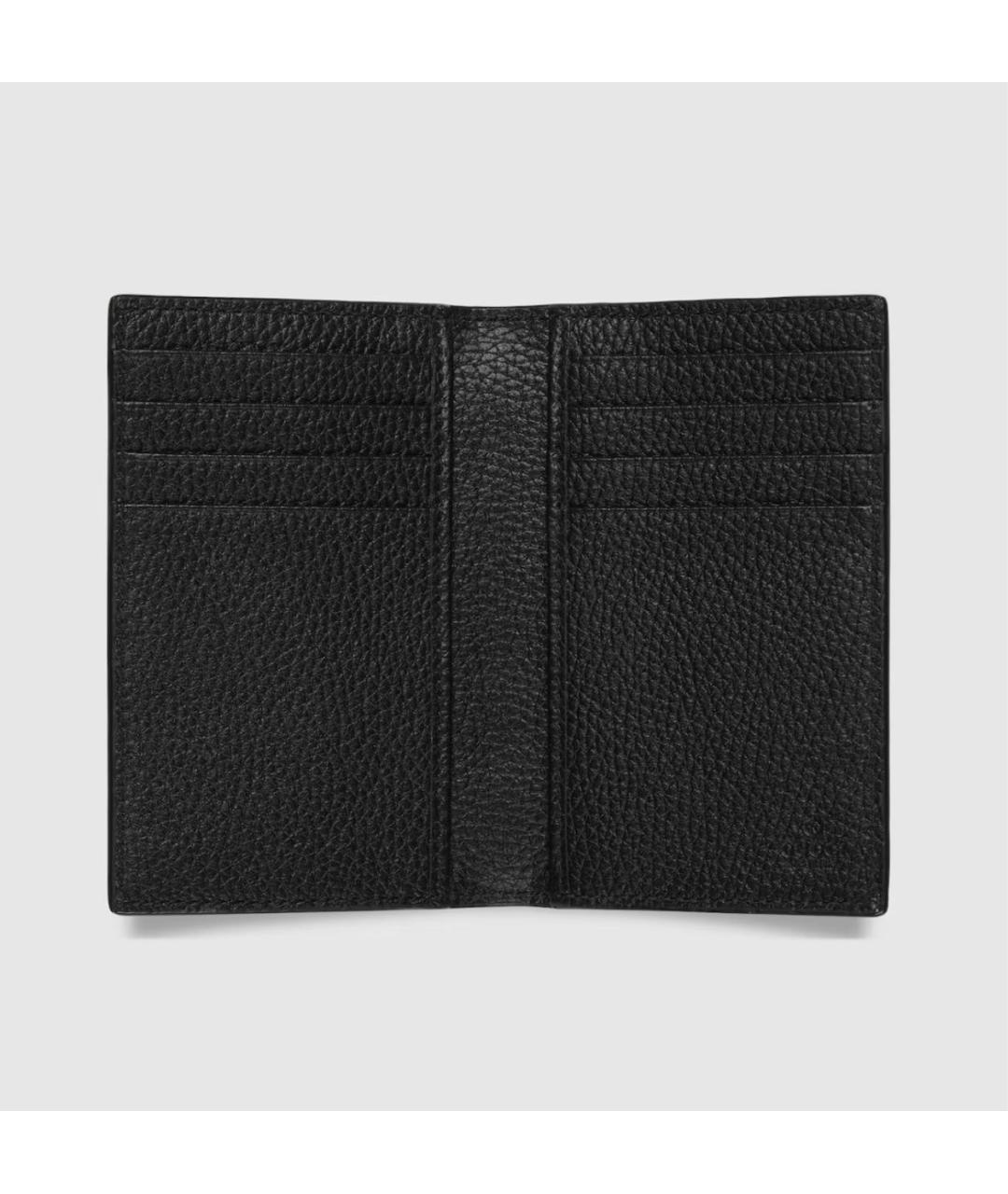 GUCCI Черный кожаный кардхолдер, фото 2