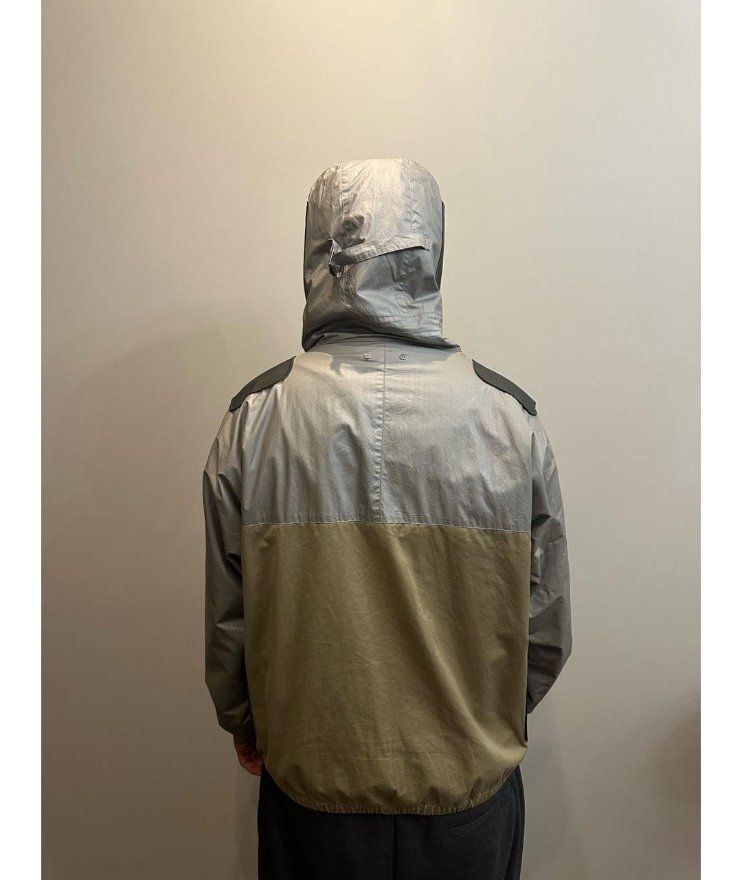 LOUIS VUITTON Хаки хлопковая куртка, фото 2