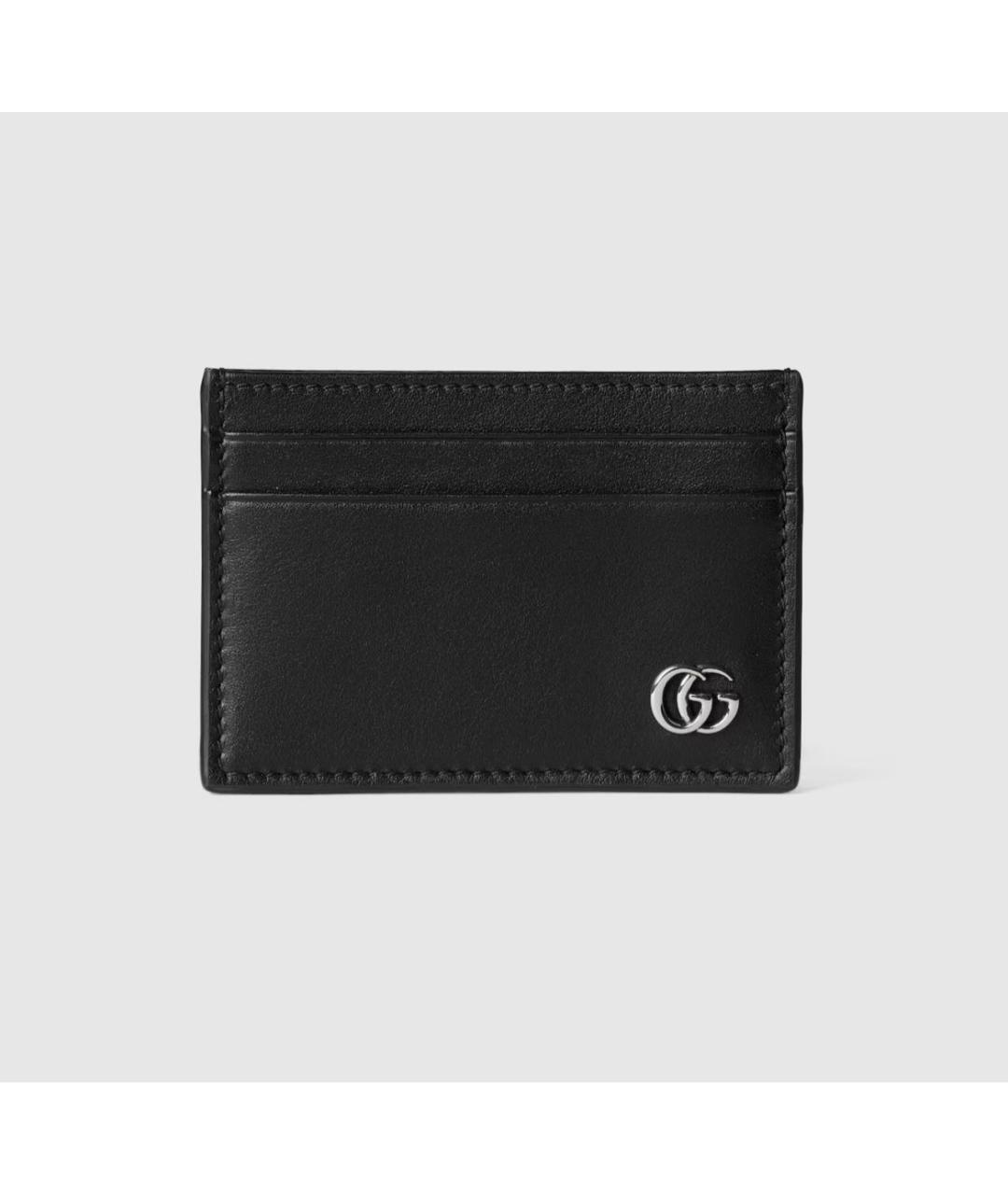 GUCCI Черный кожаный кардхолдер, фото 5
