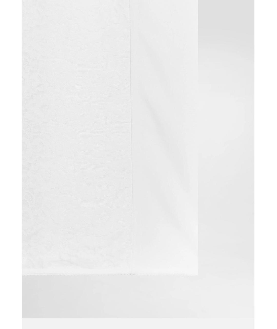 DOLCE&GABBANA Белое полиамидовое вечернее платье, фото 4