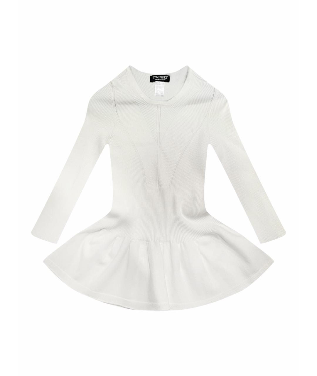 TWIN-SET Белый джемпер / свитер, фото 1