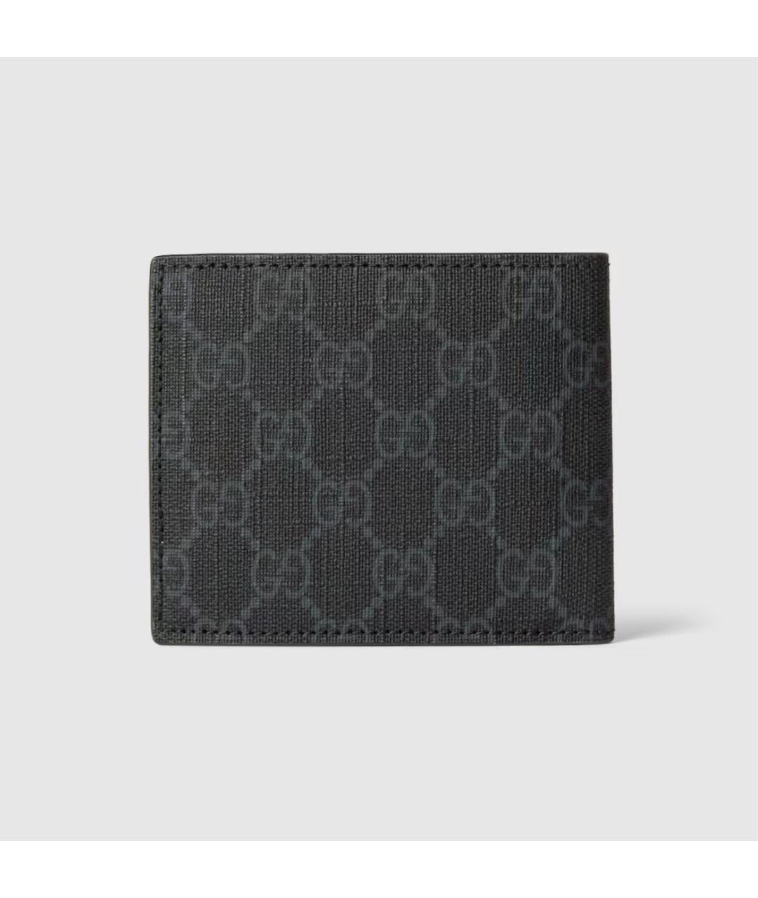 GUCCI Антрацитовый кошелек, фото 5