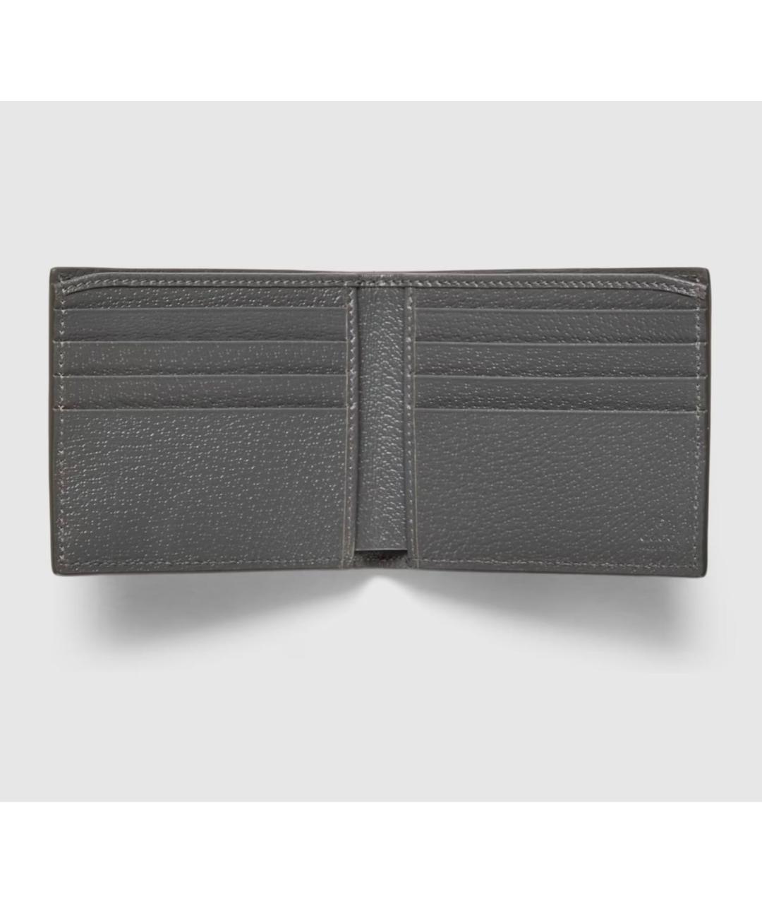 GUCCI Антрацитовый кошелек, фото 2