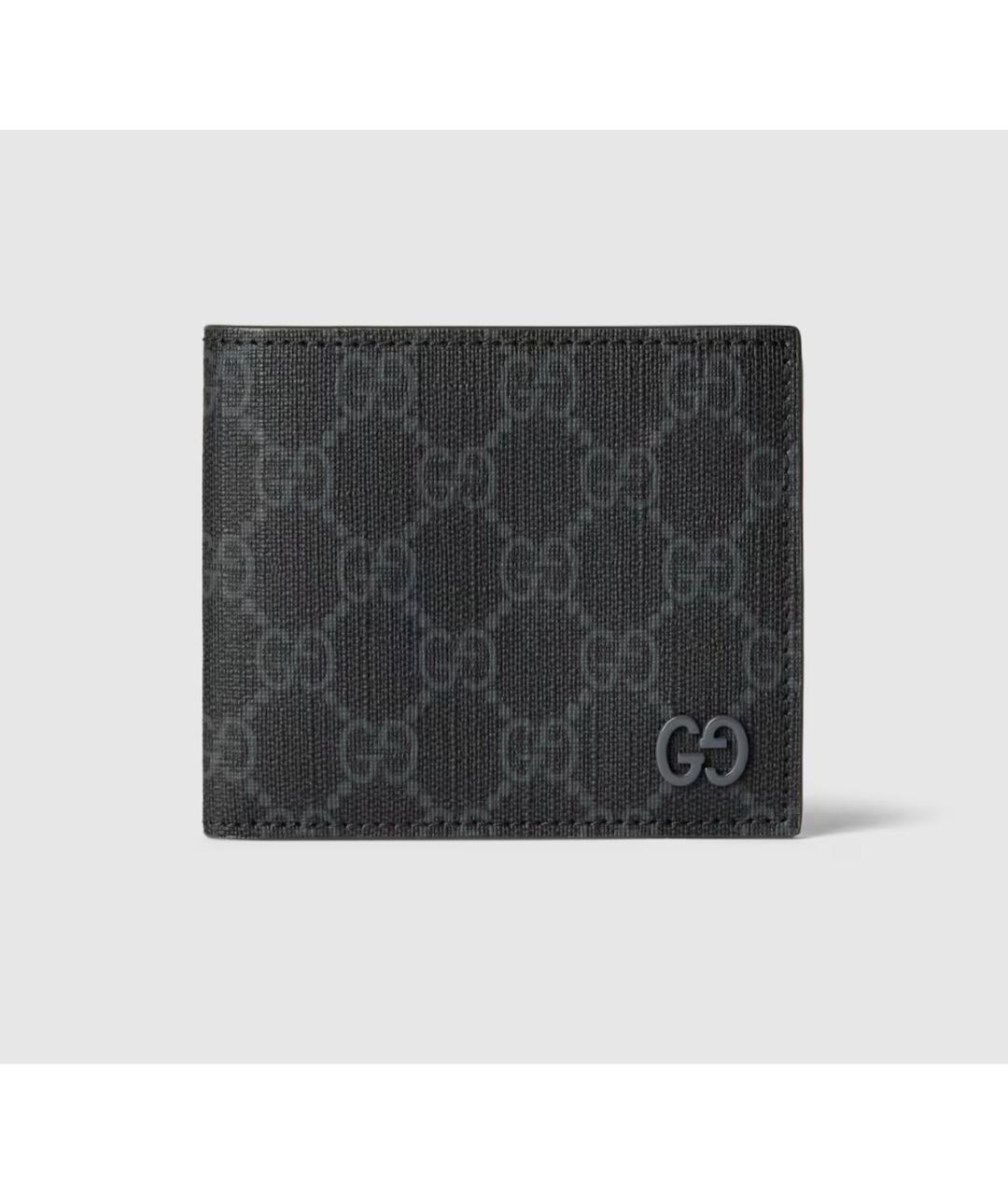GUCCI Антрацитовый кошелек, фото 6