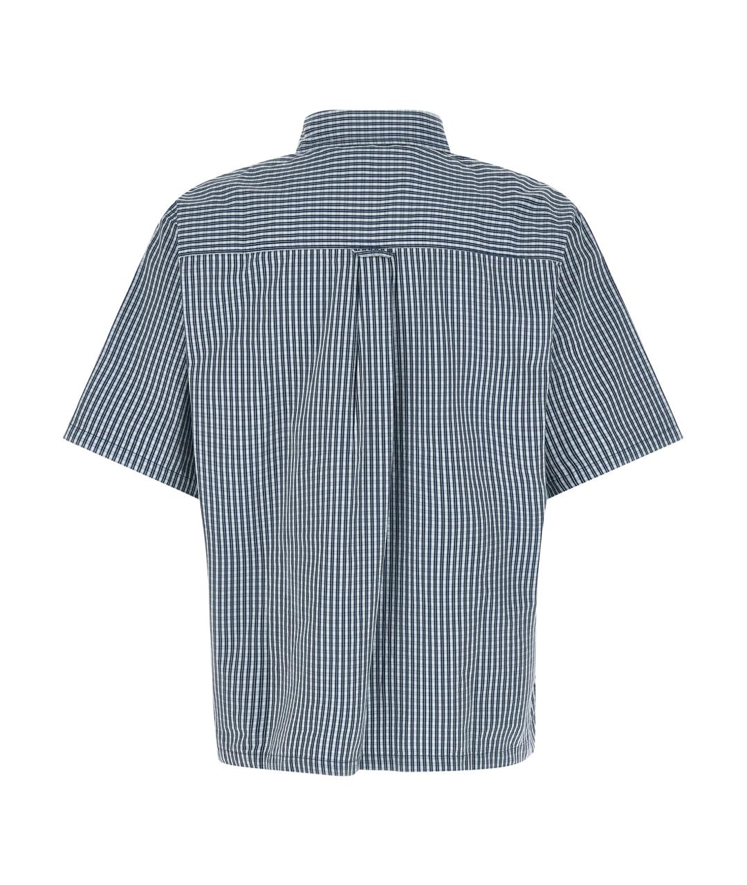 CARHARTT WIP Синяя хлопковая кэжуал рубашка, фото 2