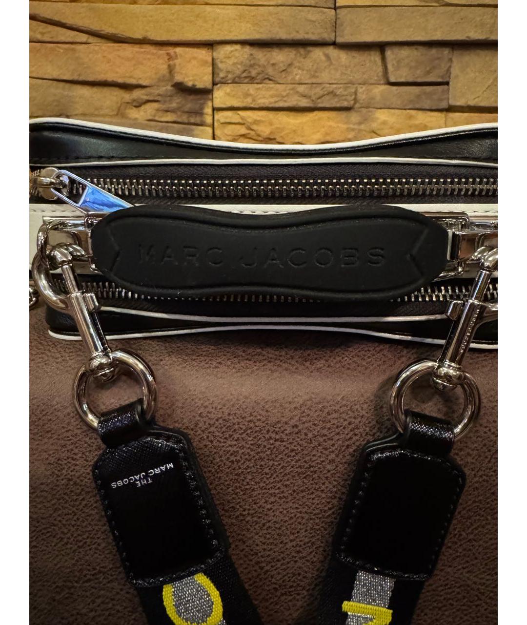 MARC JACOBS Белая кожаная сумка через плечо, фото 6