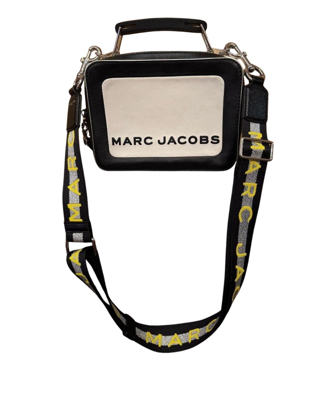 MARC JACOBS Белая кожаная сумка через плечо, фото 1