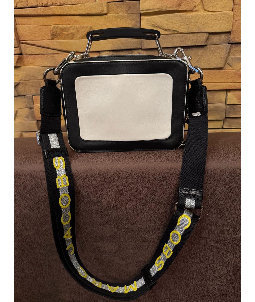 MARC JACOBS Белая кожаная сумка через плечо, фото 2