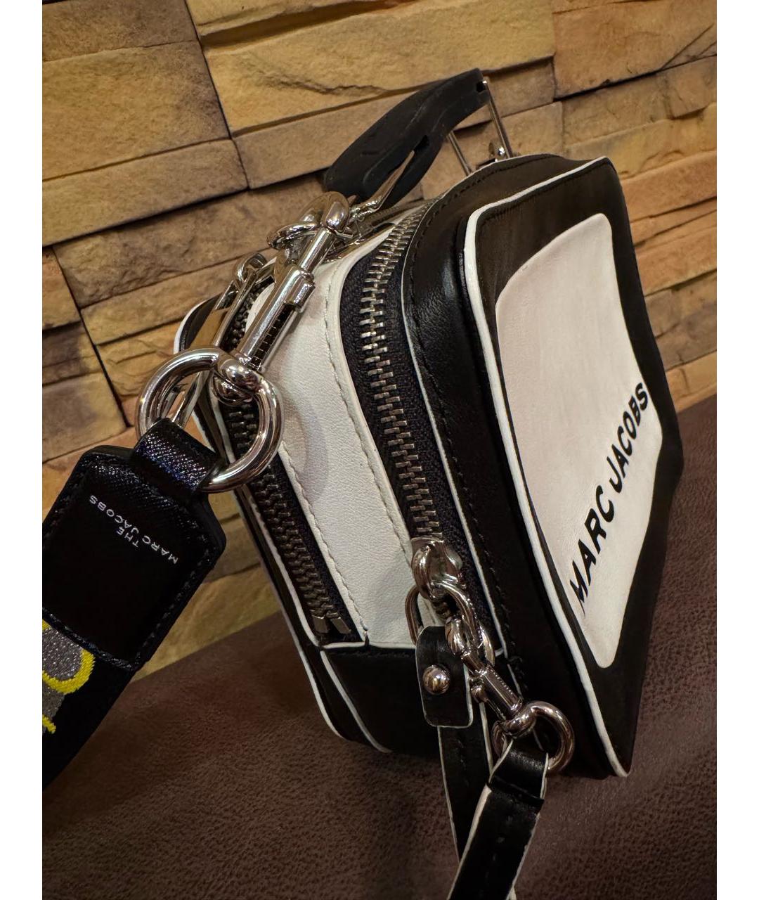 MARC JACOBS Белая кожаная сумка через плечо, фото 4