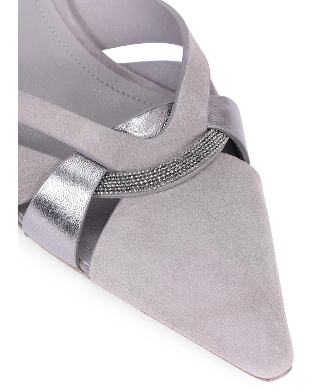 PANICALE Серые туфли, фото 5