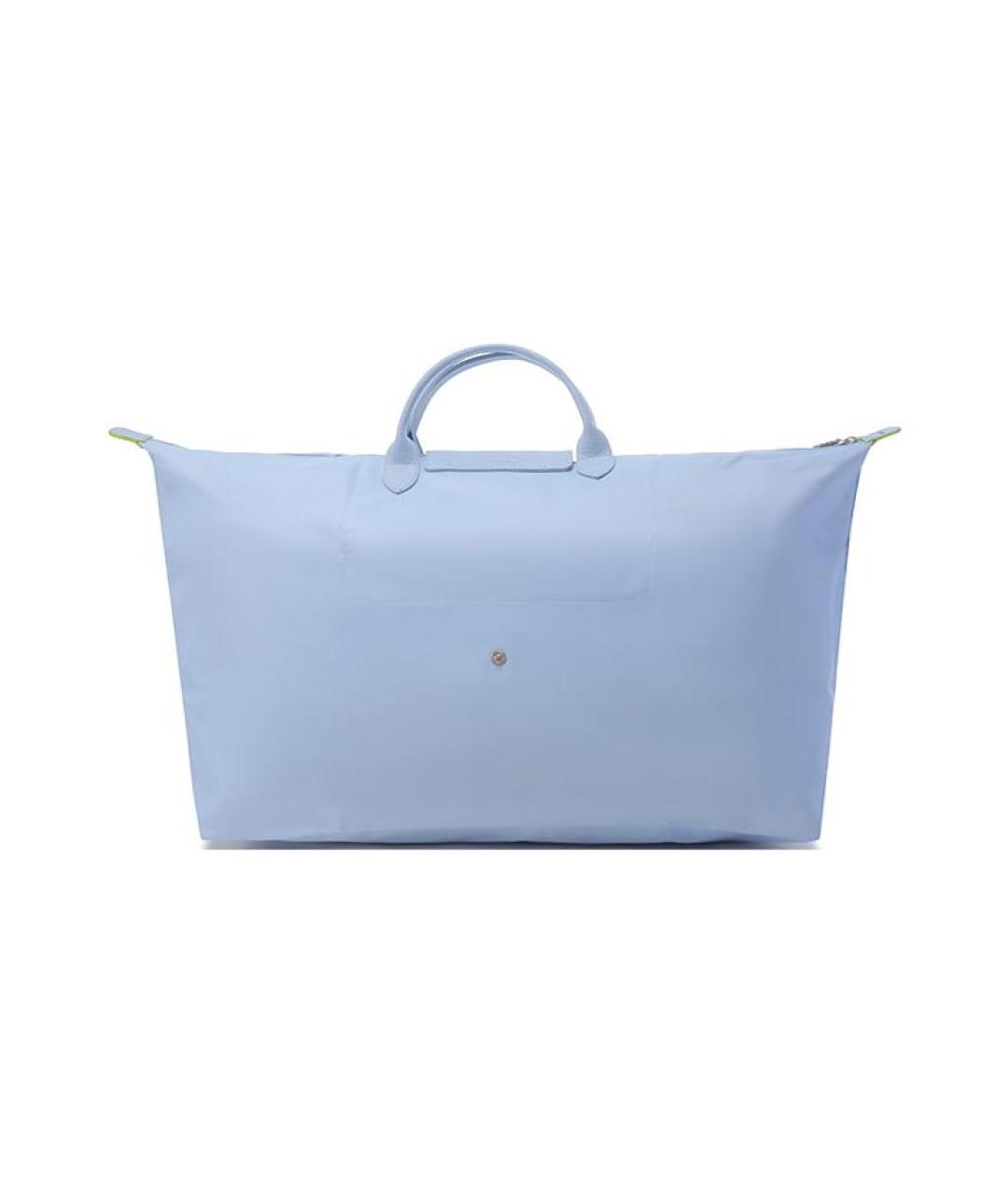 LONGCHAMP Голубая сумка тоут, фото 4