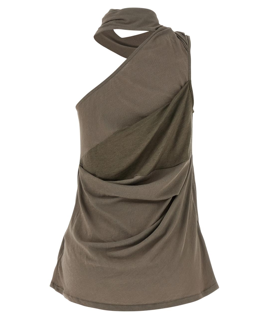 entire studios Серая вискозная майка, фото 2