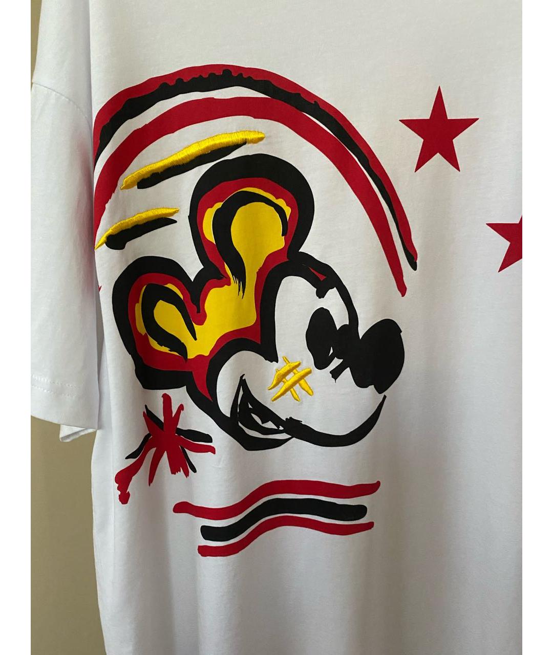 ICEBERG Белая хлопковая футболка, фото 6