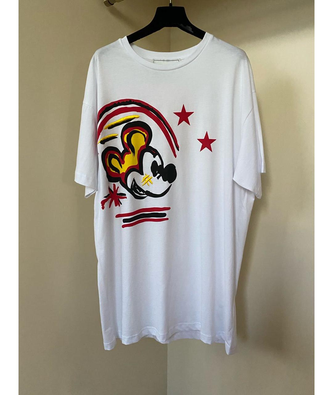 ICEBERG Белая хлопковая футболка, фото 5