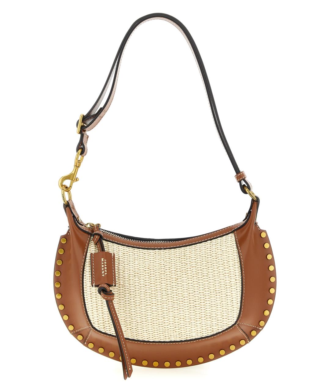 ISABEL MARANT Коричневая кожаная сумка через плечо, фото 1