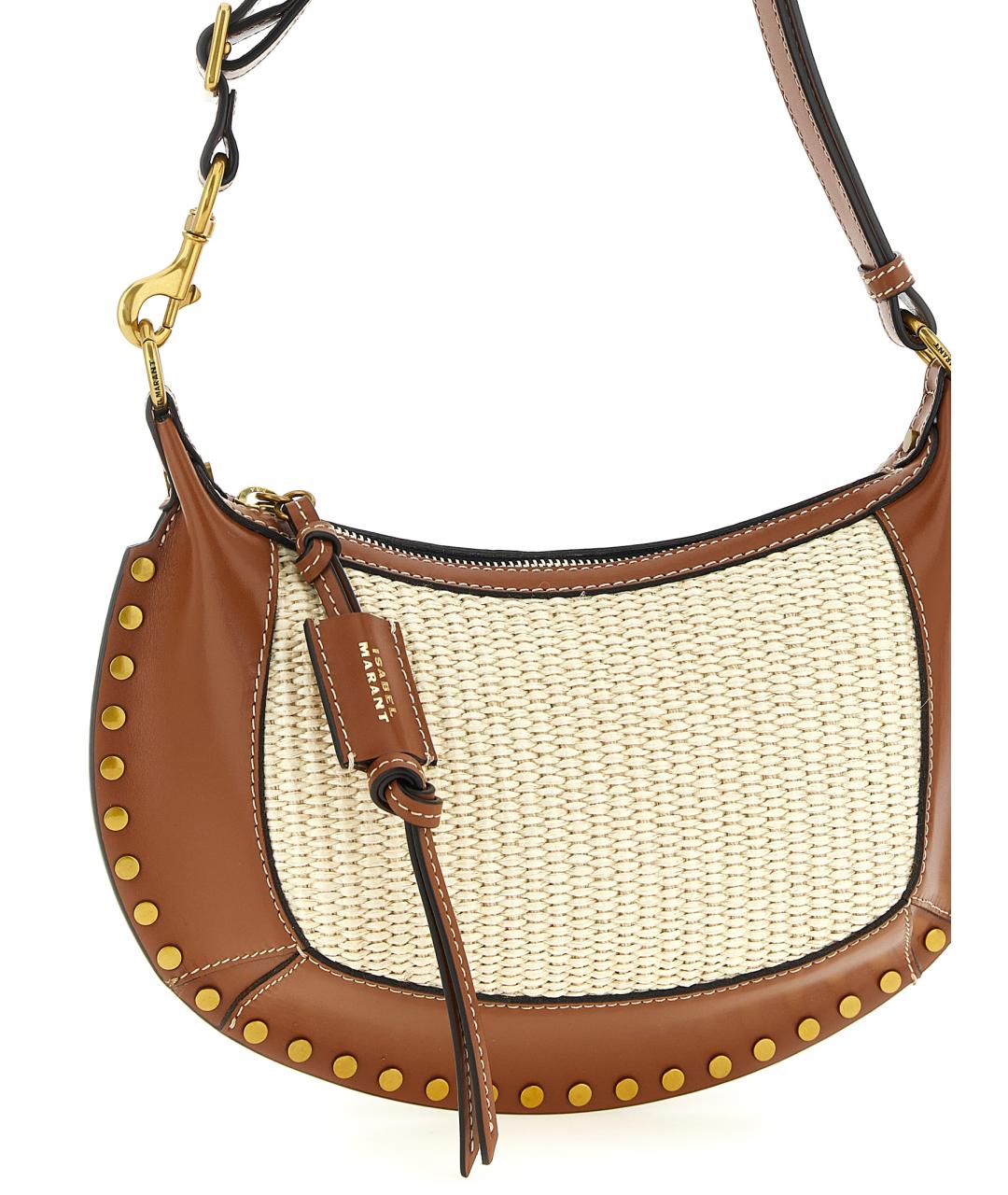 ISABEL MARANT Коричневая кожаная сумка через плечо, фото 3