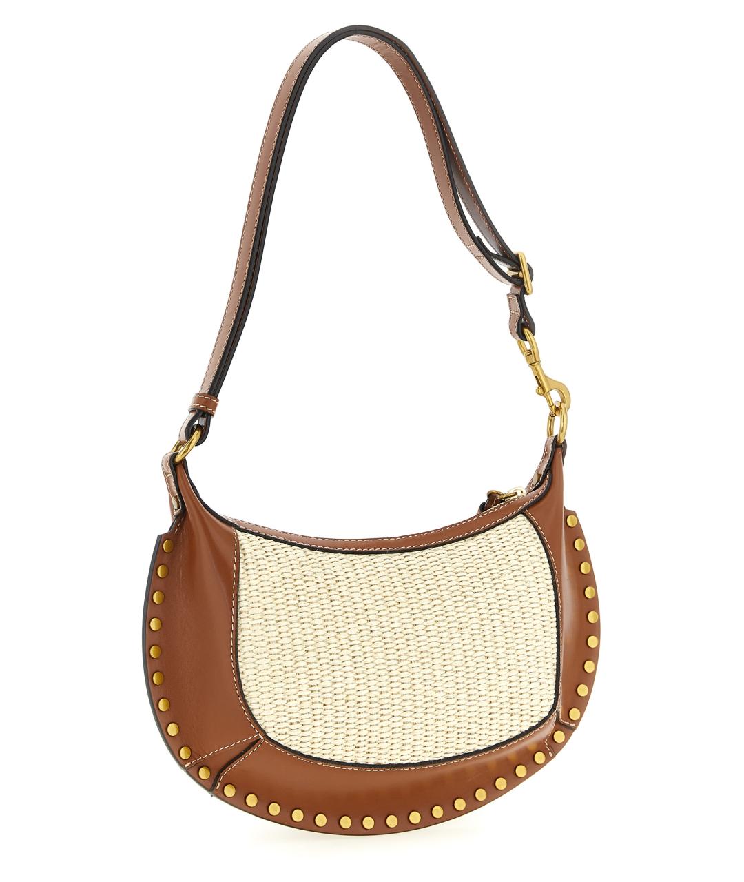 ISABEL MARANT Коричневая кожаная сумка через плечо, фото 2