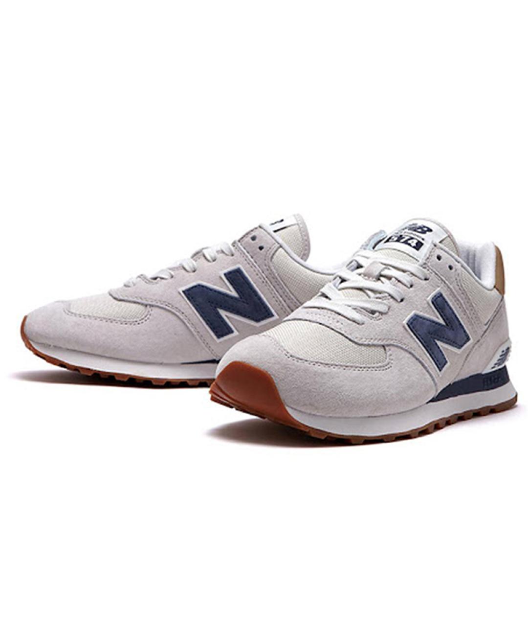 NEW BALANCE Серые кроссовки, фото 3