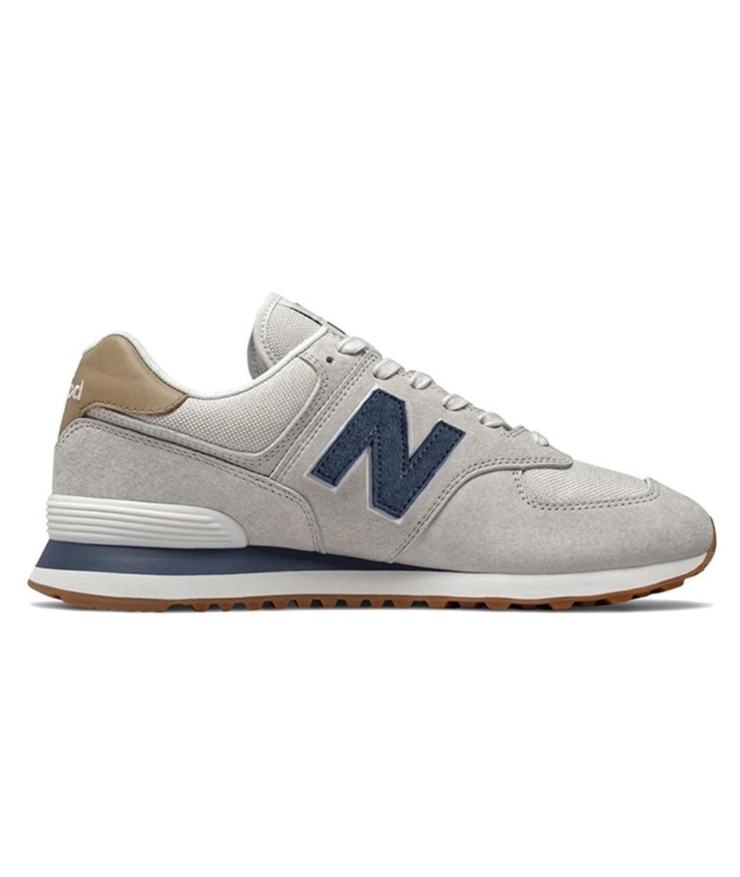 NEW BALANCE Серые кроссовки, фото 2