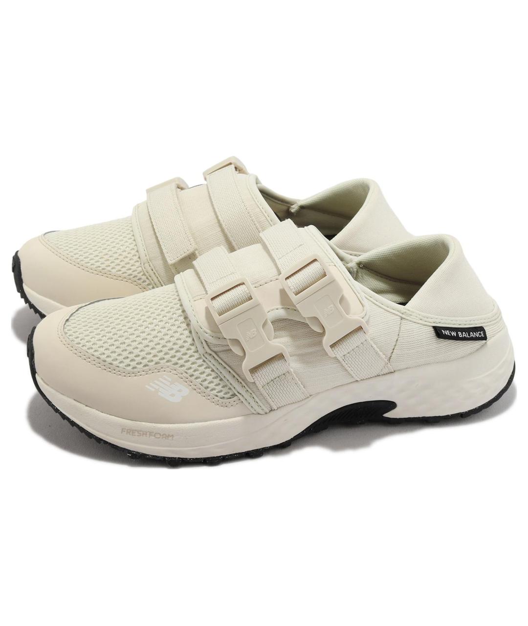 NEW BALANCE Бежевые текстильные кроссовки, фото 3