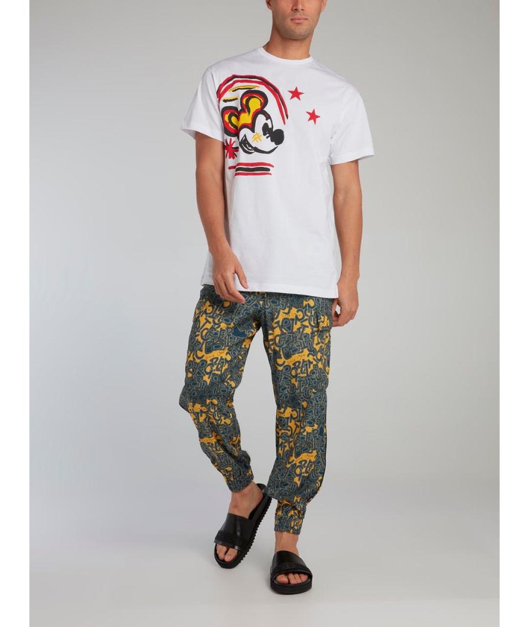 ICEBERG Белая хлопковая футболка, фото 5