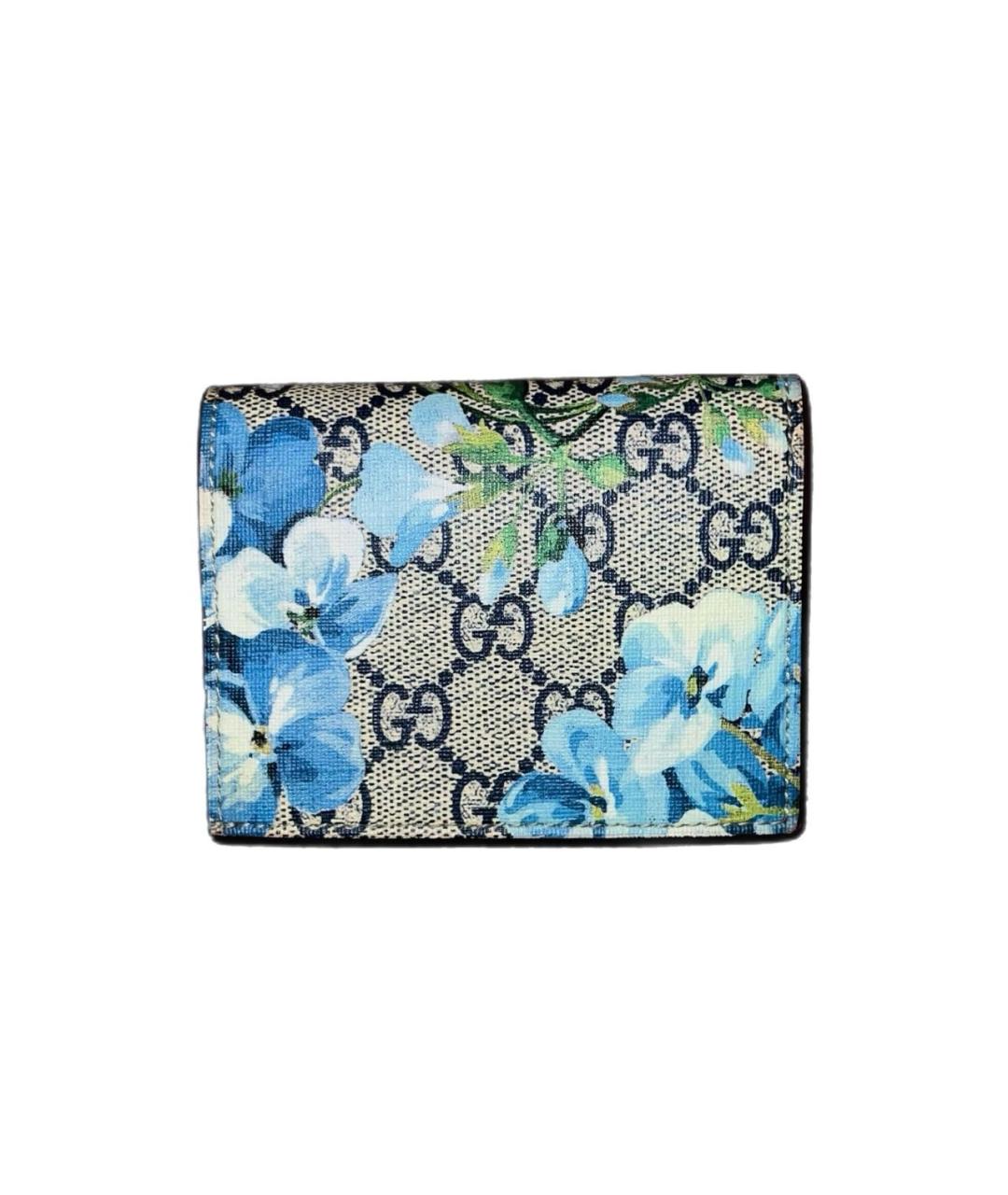 GUCCI Голубой кошелек, фото 3