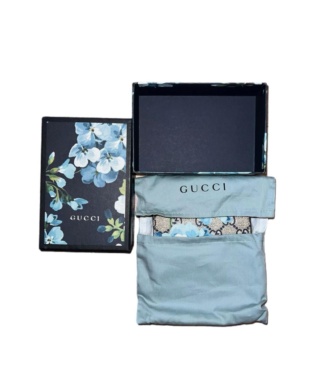 GUCCI Голубой кошелек, фото 2