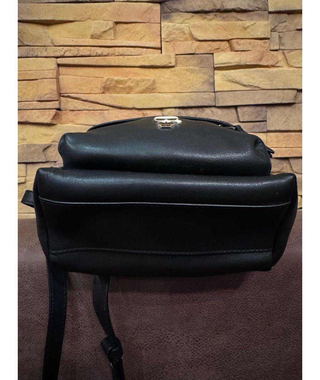 KARL LAGERFELD Черный рюкзак из искусственной кожи, фото 6